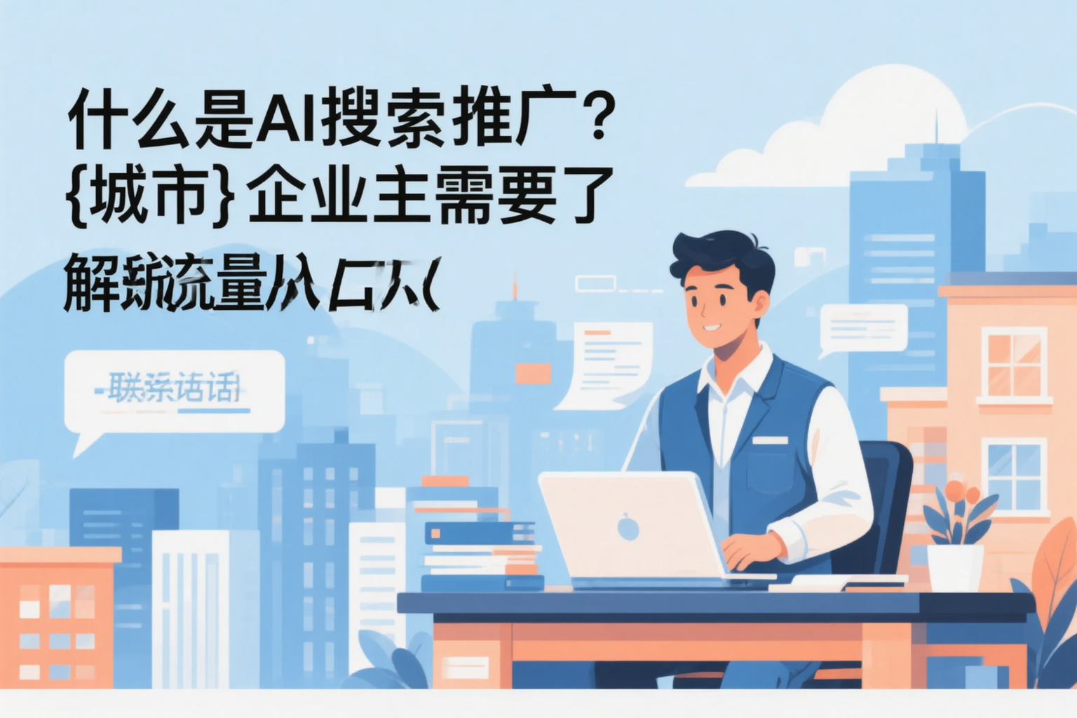 什么是AI搜索推广?南平企业主需要了解的新流量入口
