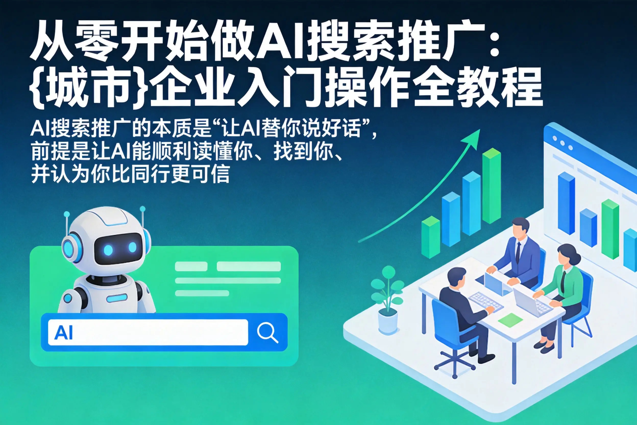 从零开始做AI搜索推广：南平企业入门操作全教程