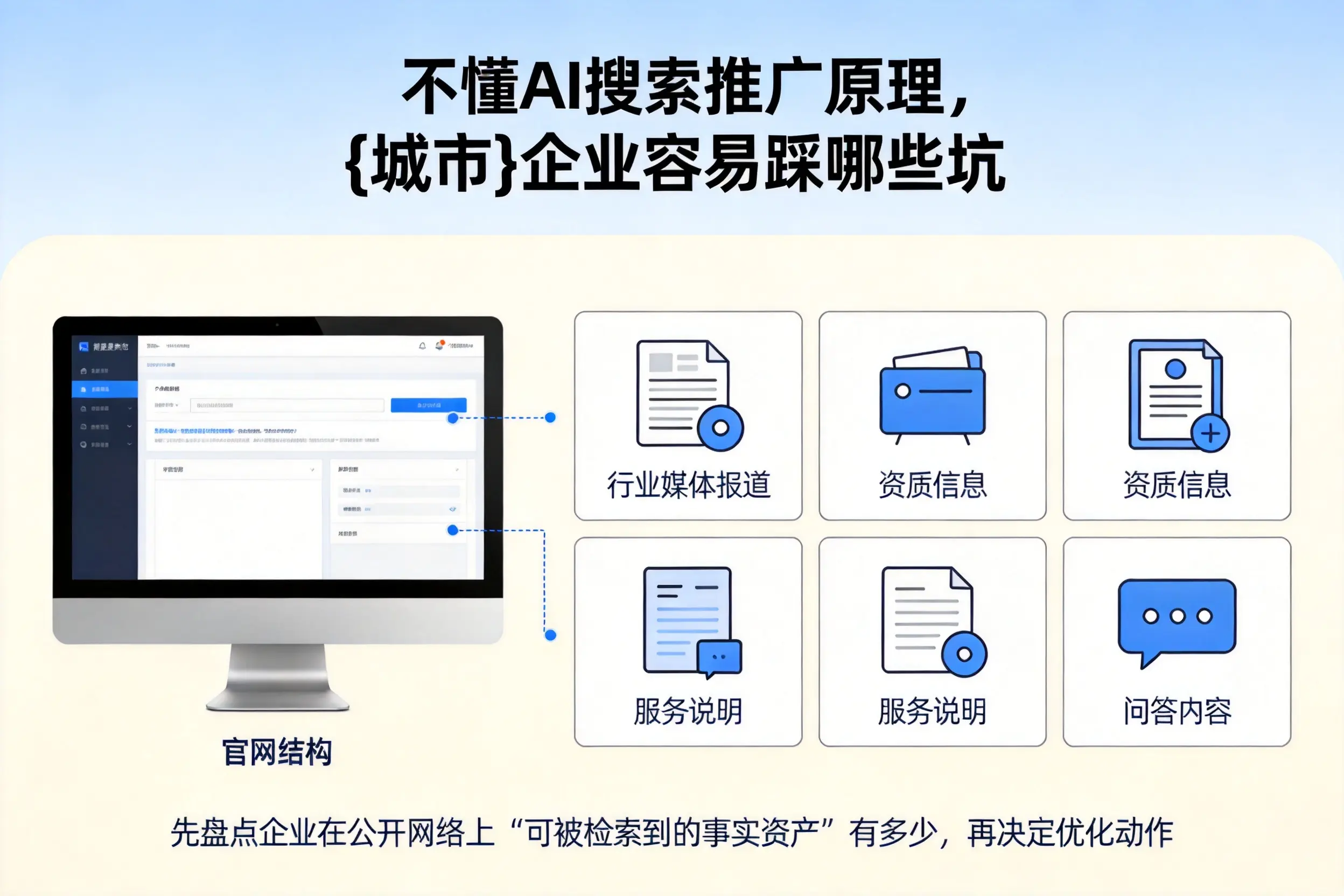 不懂AI搜索推广原理,南平企业容易踩哪些坑