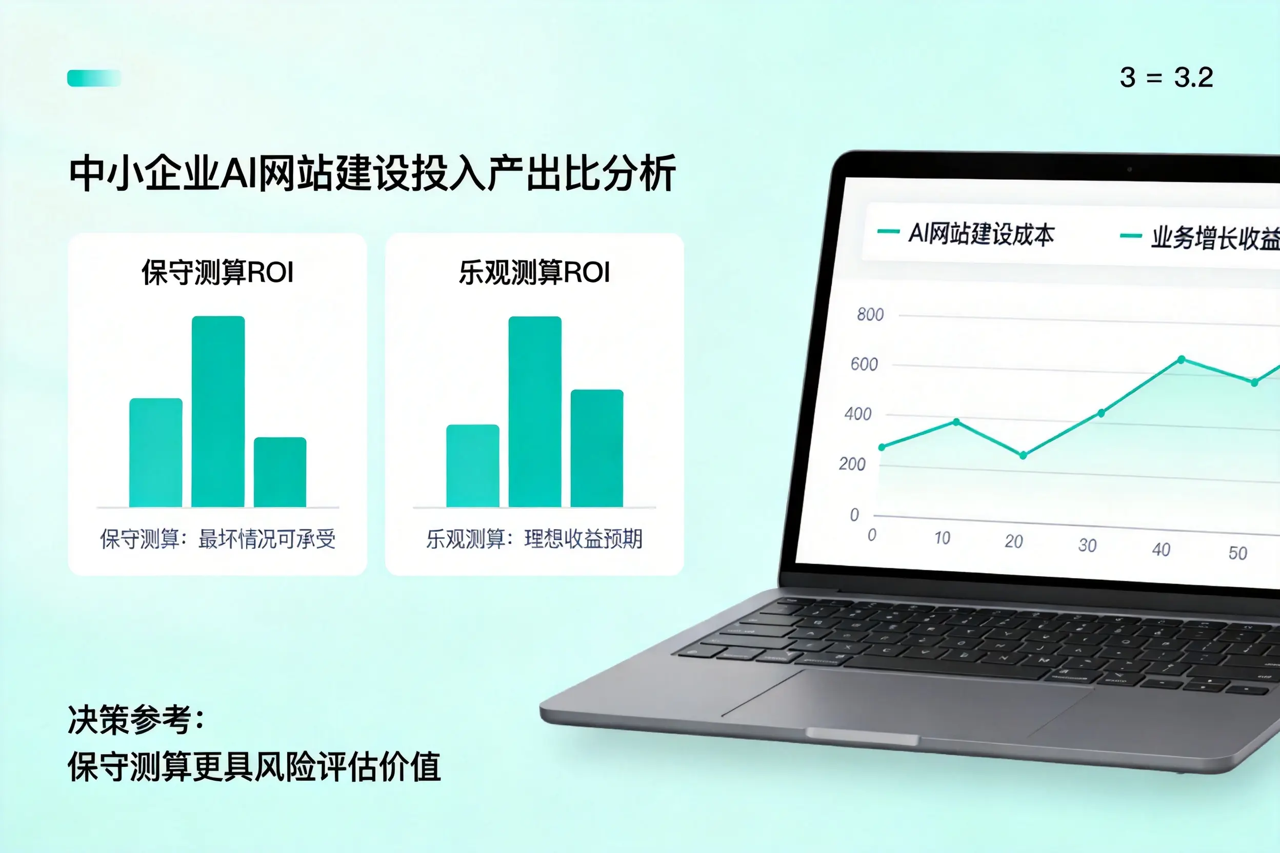 南平中小企业AI网站建设投入产出比怎么算?先看这份分析