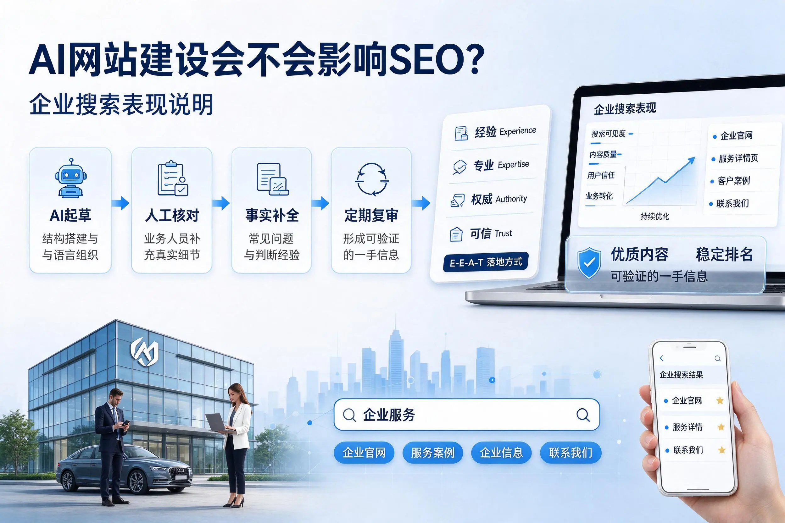 AI网站建设会不会影响SEO？南平企业搜索表现说明