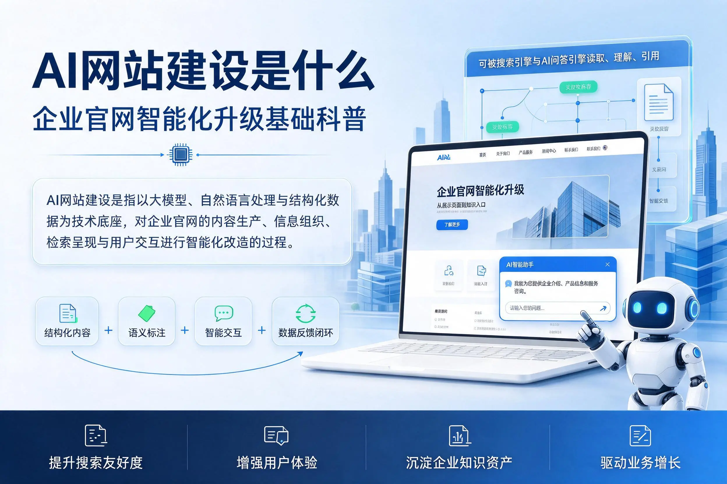 AI网站建设是什么:南平企业官网智能化升级基础科普
