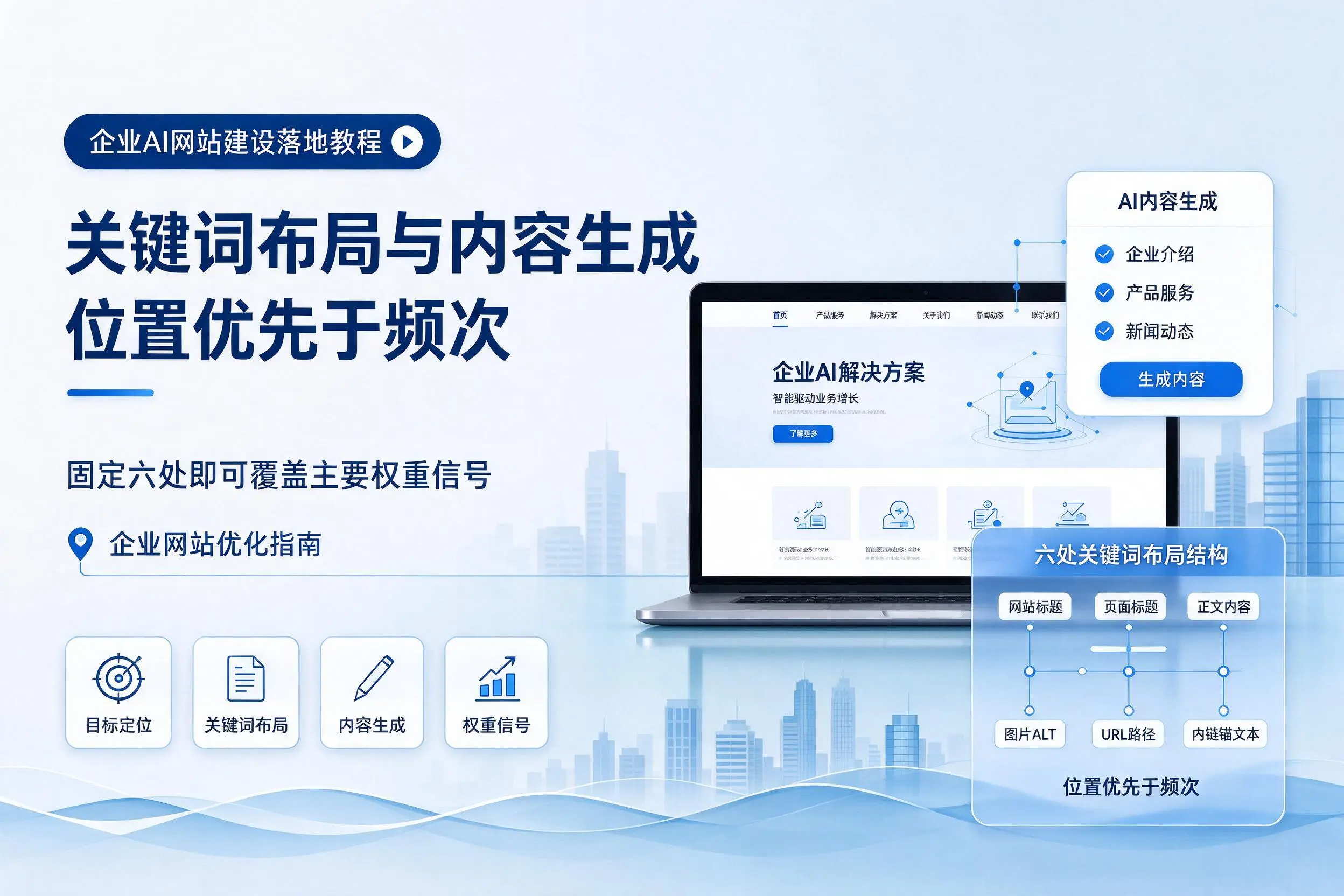 南平企业AI网站建设落地教程：关键词布局与内容生成